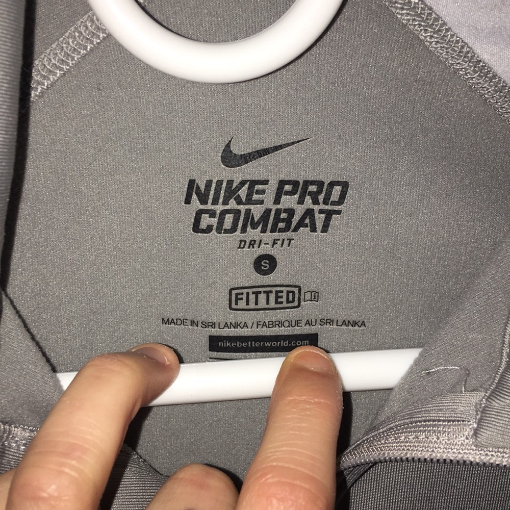 Nike pro combat 3/4 zip jacket - Picture 4 of 4